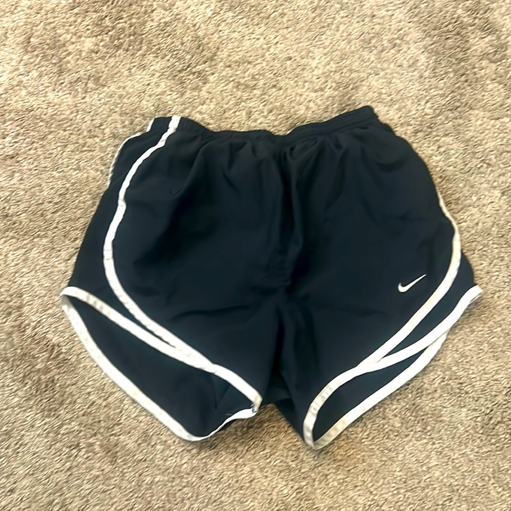 XS black Nike shorts with built in liner